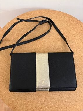 Pre-owned Kate Spade Cedar Street Cali Racing Strip Convertible Bag